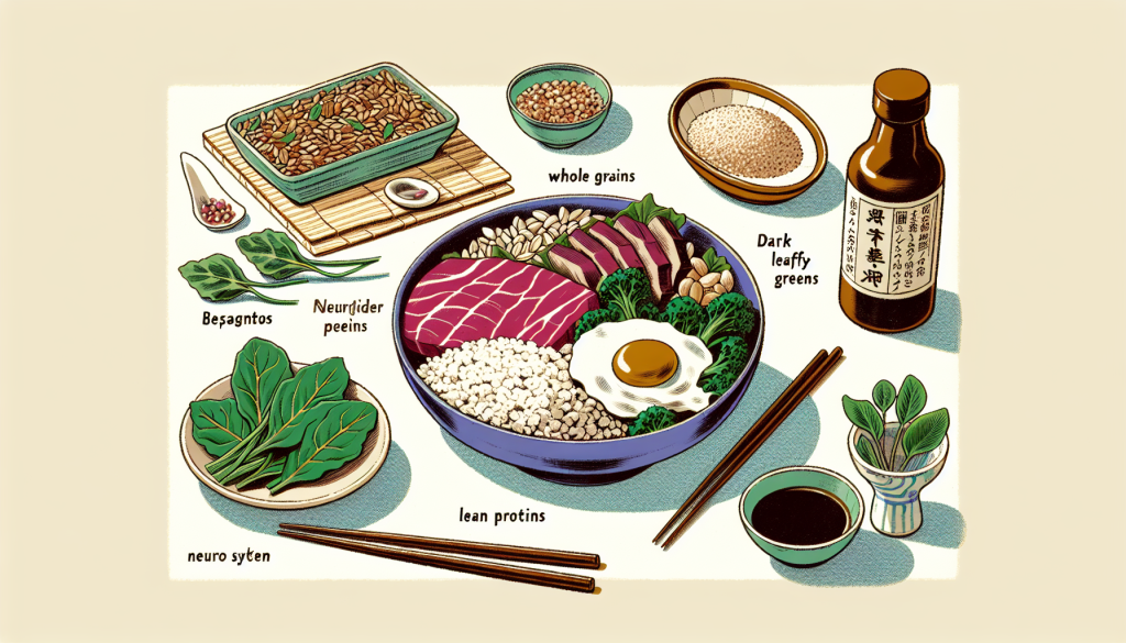 A balanced meal to support nervous system health