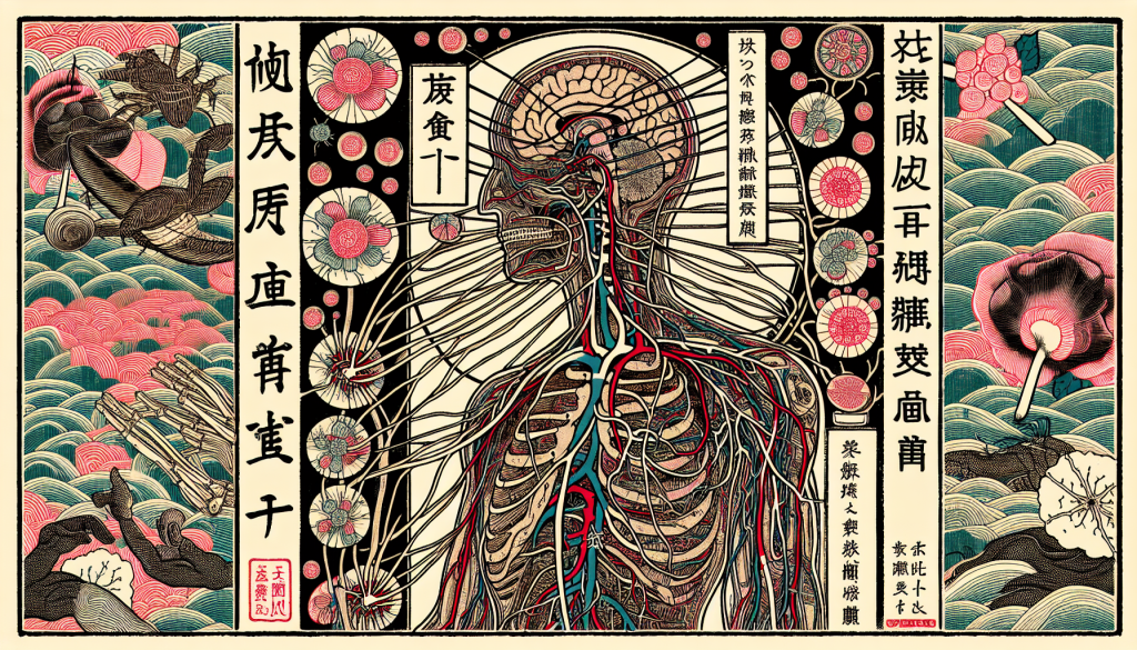 An illustration of the autonomic nervous system