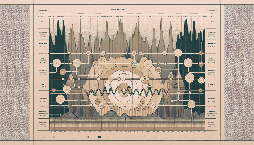 Graph of heart rate variability under different conditions
