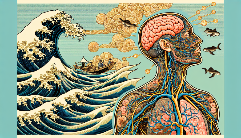 Graphic showing stress and the autonomic nervous system