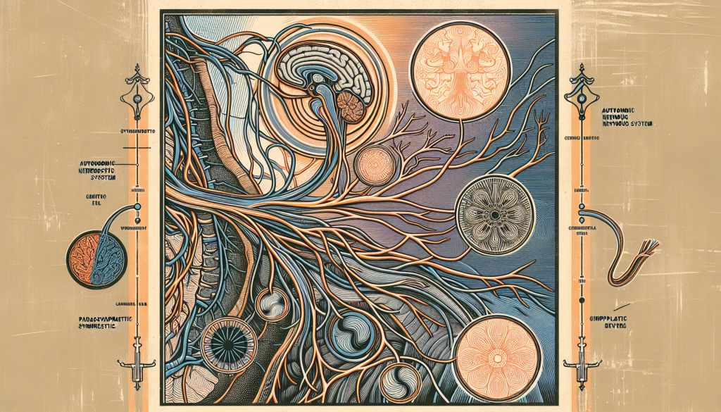 Illustration of autonomic nervous system