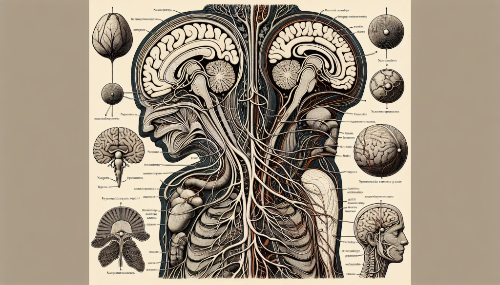 Illustration of the autonomic nervous system