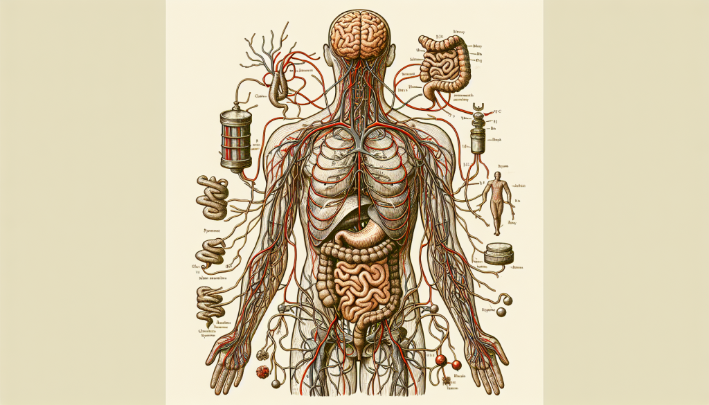 Diagram of the autonomic nervous system