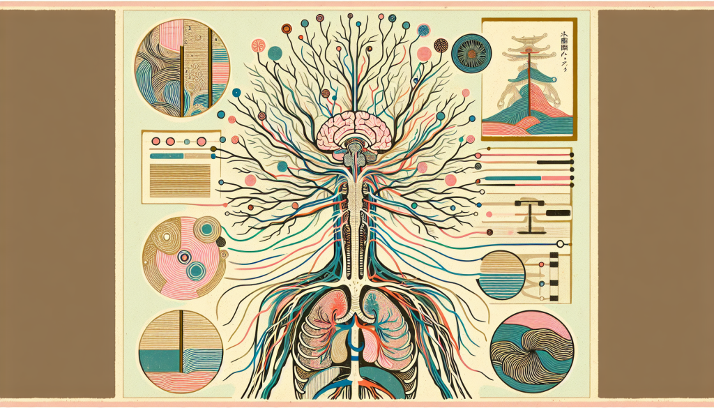 Illustration of autonomic nervous system