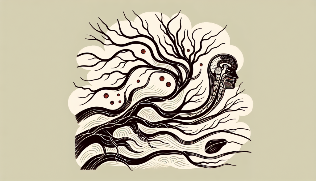 Illustration of the autonomic nervous system