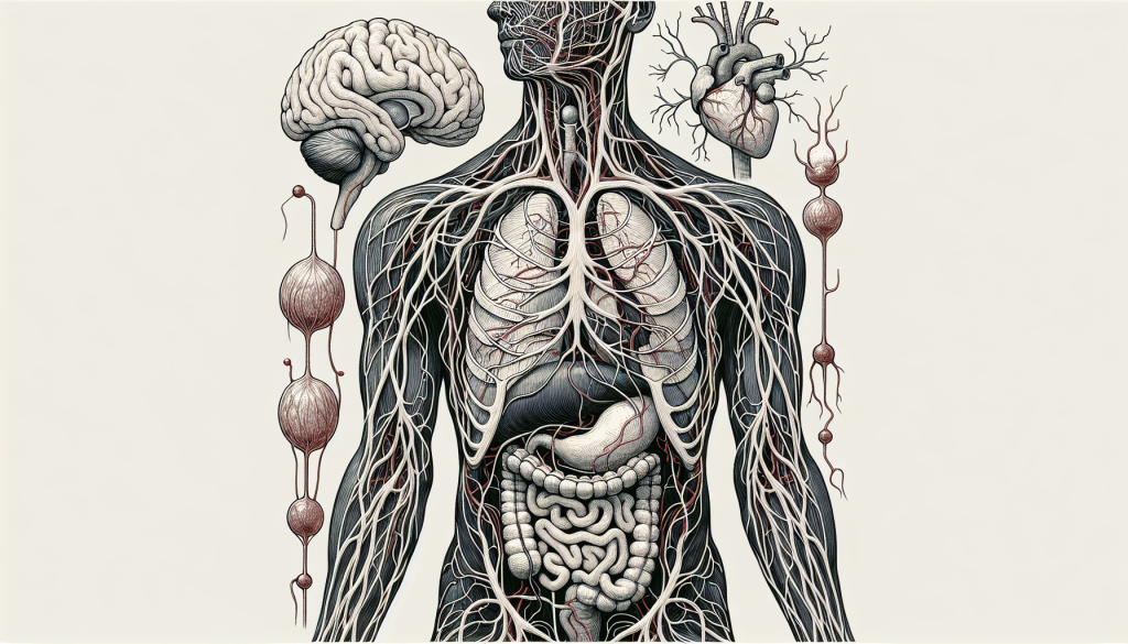 Illustration of the autonomic nervous system
