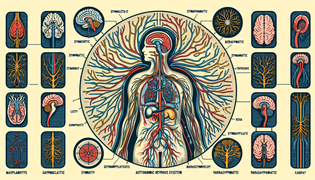 Illustration of the autonomic nervous system