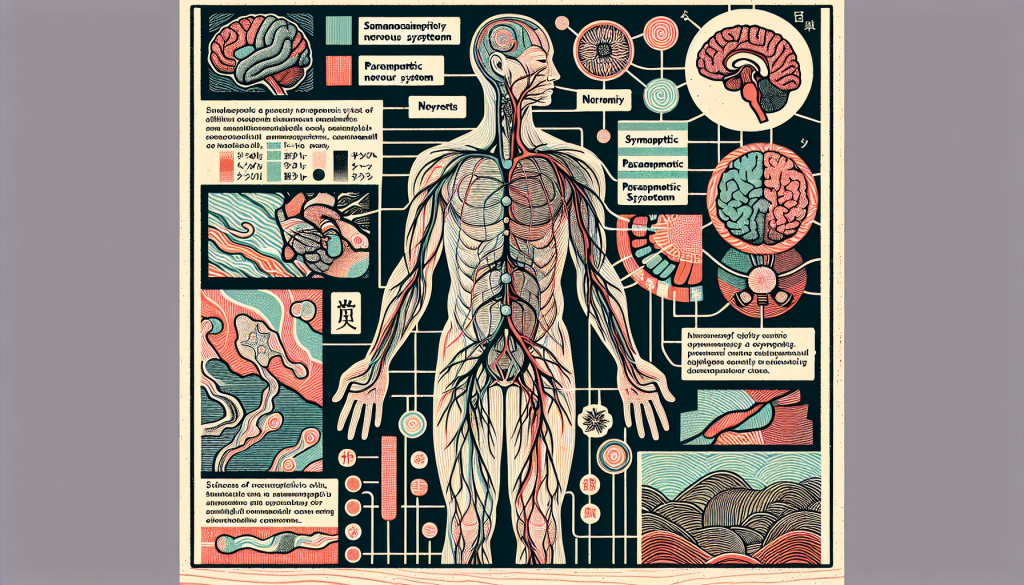 Illustration of the autonomic nervous system