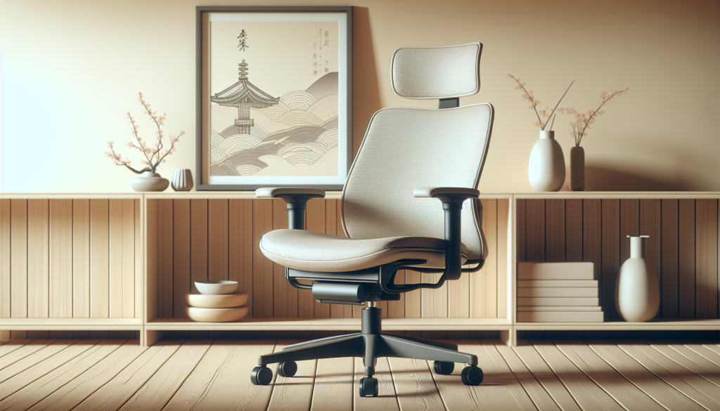 A comfortable ergonomic office chair