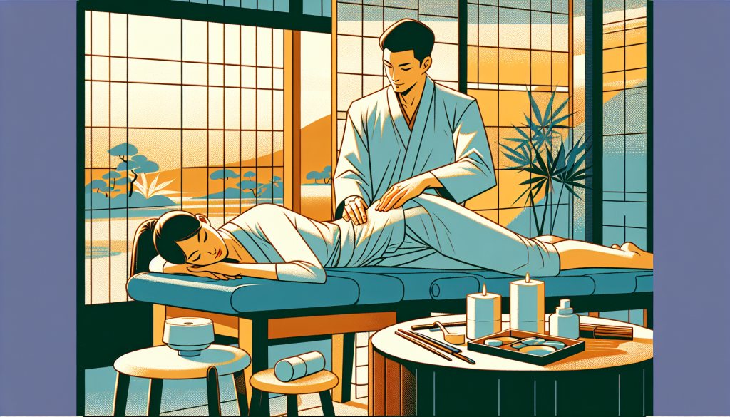 A relaxing therapy session at a chiropractic clinic