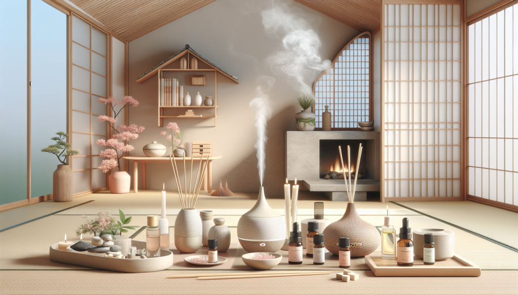 A serene home setting with aroma therapy