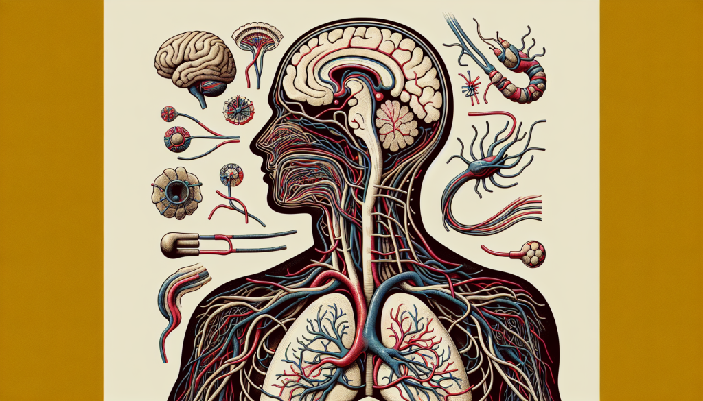 Illustration of the autonomic nervous system
