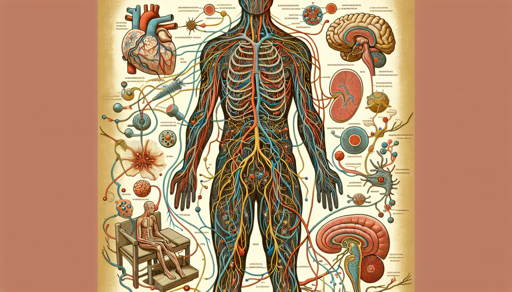 Illustration of the autonomic nervous system