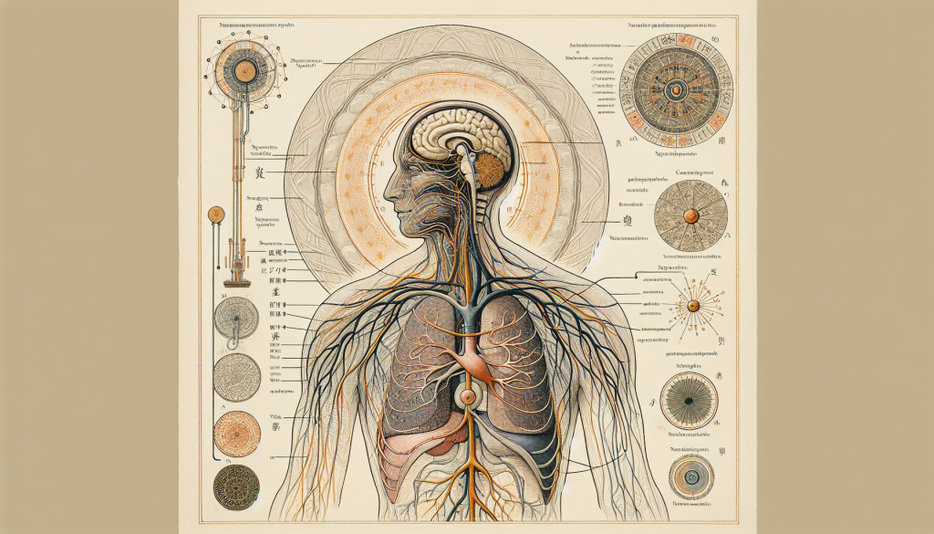 Illustration of the autonomic nervous system