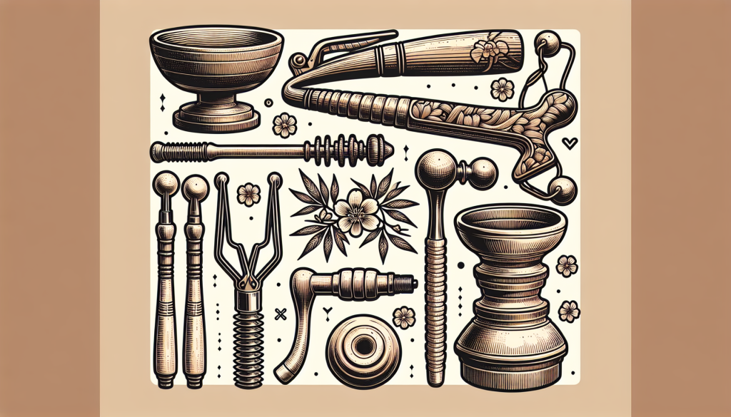 Various shoulder massage tools