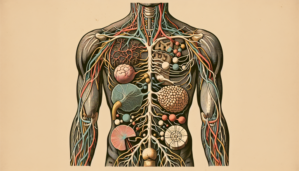 An illustration of the autonomic nervous system