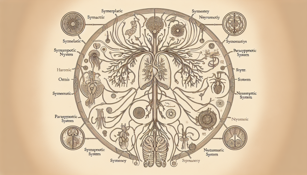 Autonomic nervous system diagram