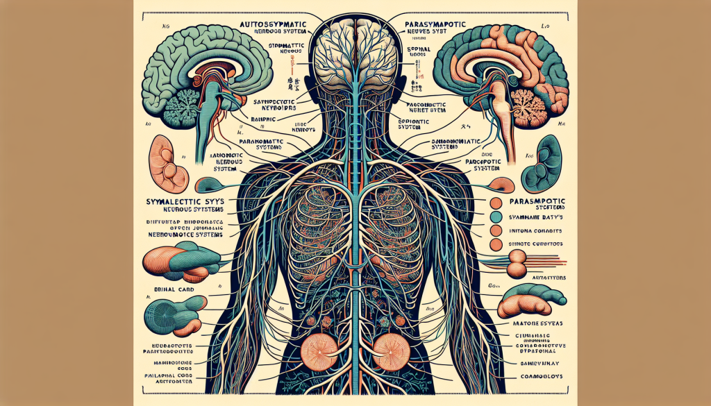 Diagram of the autonomic nervous system