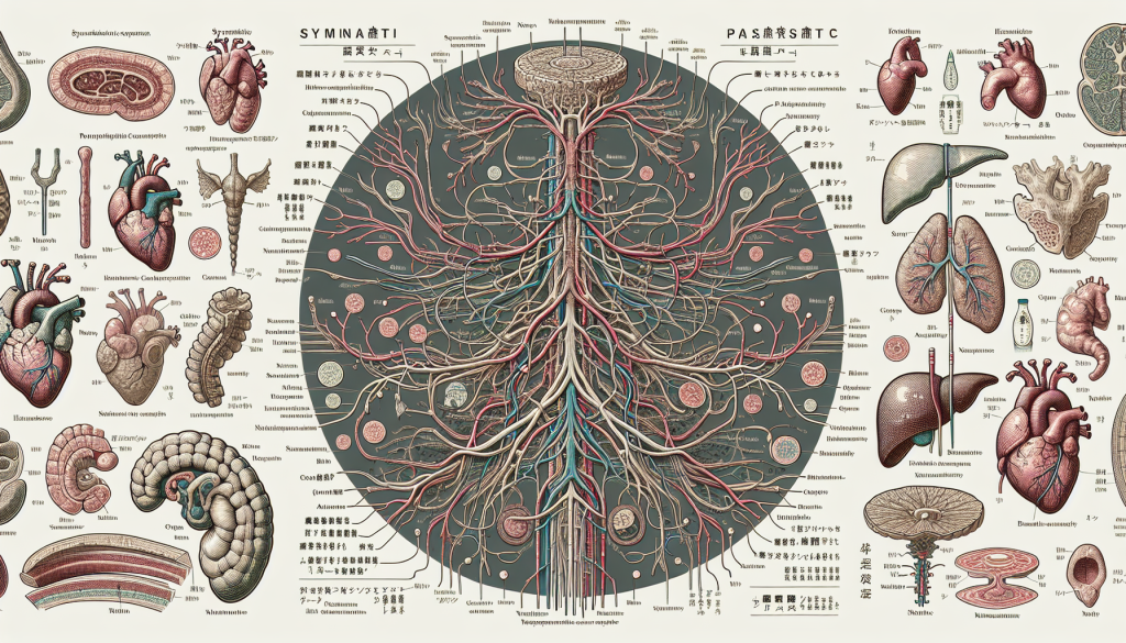Diagram of the autonomic nervous system