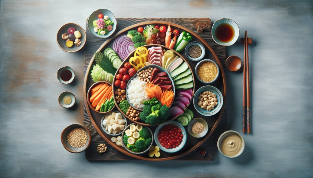 Healthy balanced meal