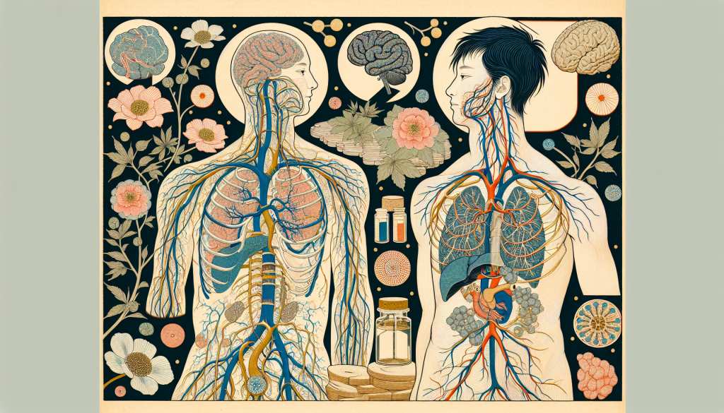 Illustration of the autonomic nervous system