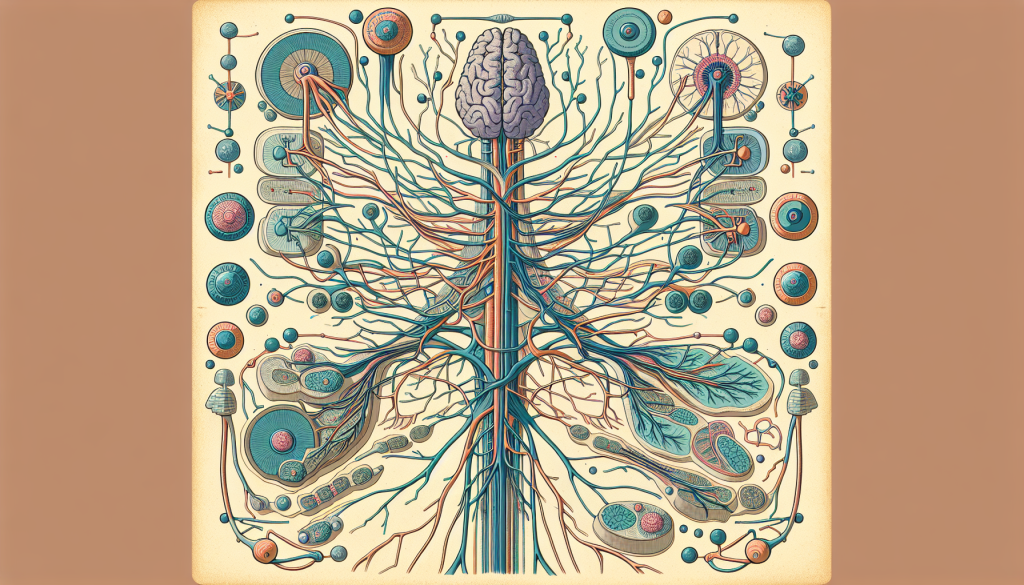 Illustration of the autonomic nervous system
