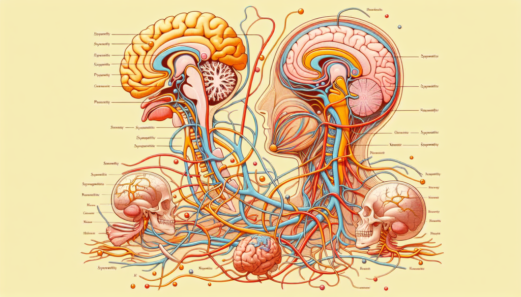 Illustration of the autonomic nervous system