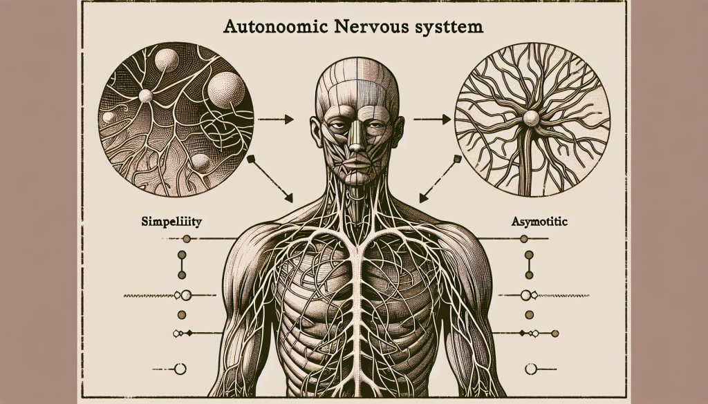 Illustration of the autonomic nervous system