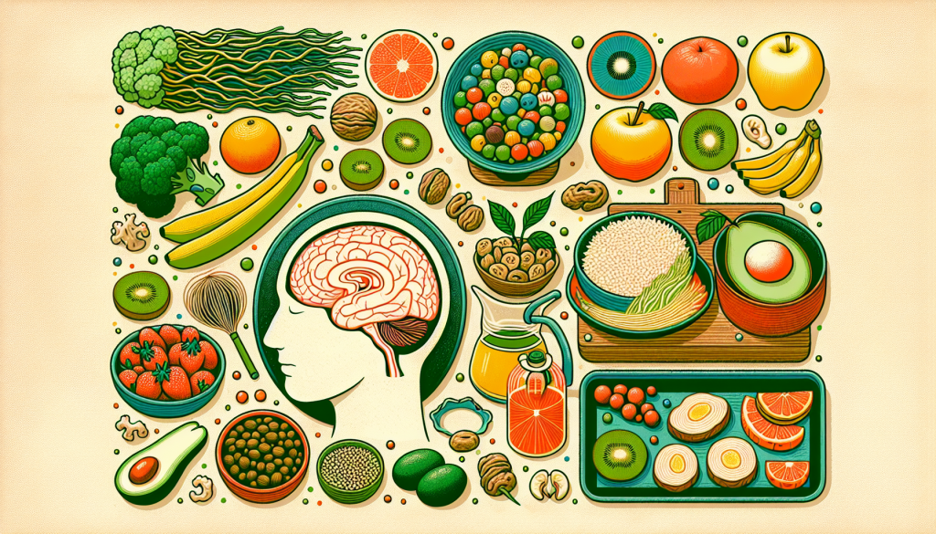 Image of a balanced diet for nervous health