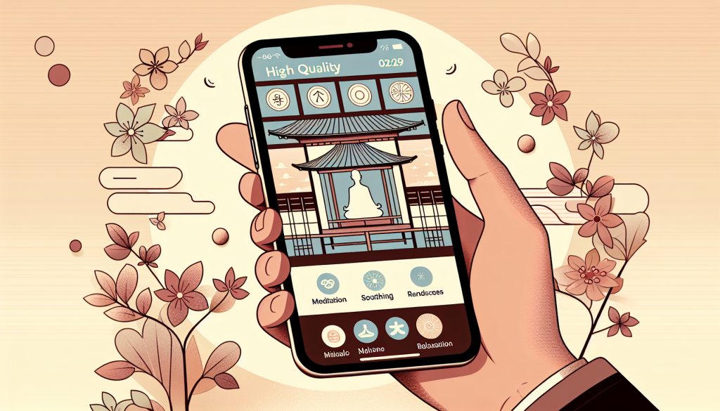 Smartphone app for stress management