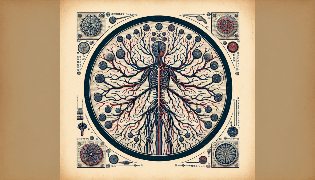 Anatomical diagram of the autonomic nervous system