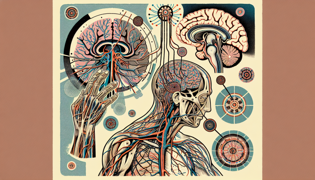 Autonomic nervous system illustration