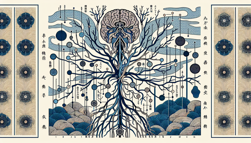 Diagram showing the autonomic nervous system