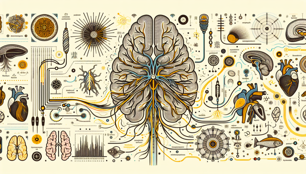 Illustration of the autonomic nervous system