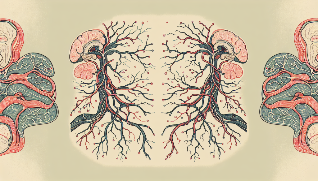 Illustration of the autonomic nervous system
