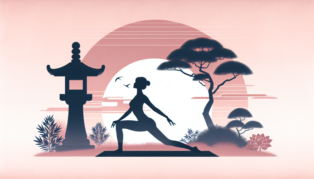 Image of a person practicing yoga