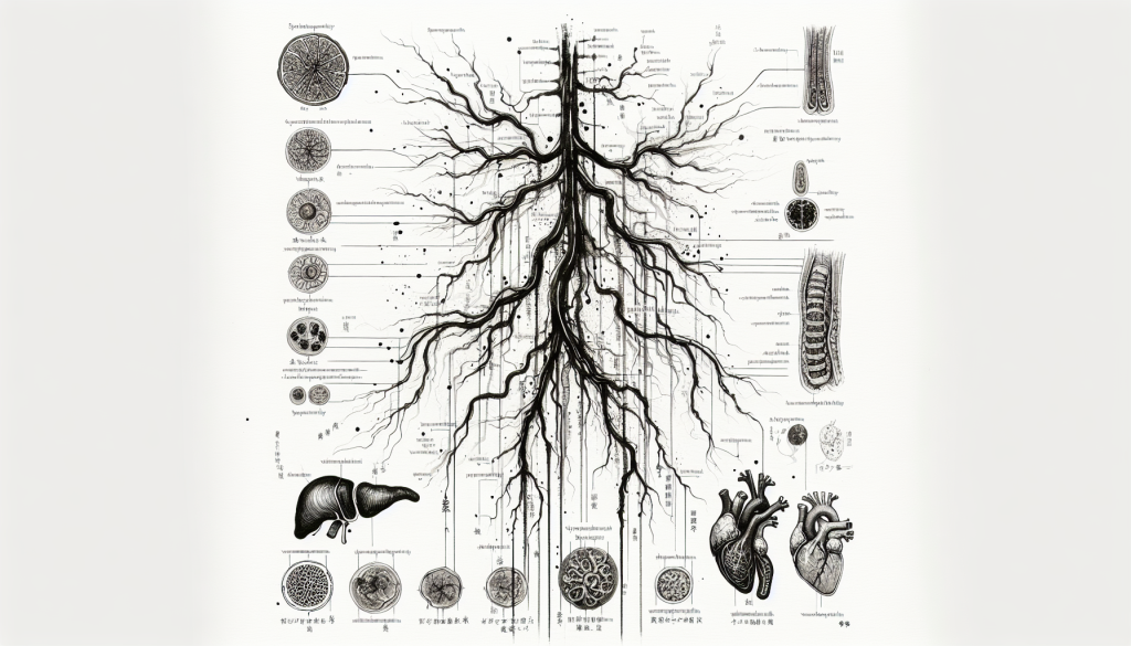 Illustration of autonomic nervous system