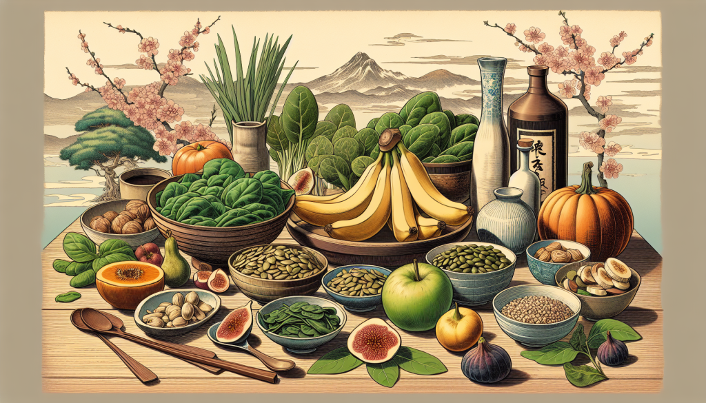 Image of healthy foods that help with muscle relaxation